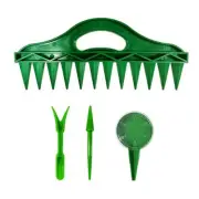 4pcs Sowing Seeds Dispenser Set,12 Holes Seed-in Soil Planter+Hand Seed3264