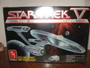 AMT 1/537 Scale Star Trek V USS Enterprise & Shuttlecraft Model Kit 6876 1989