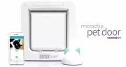 Sureflap Microchip Pet Door Connect. App-controlled White Pet Door