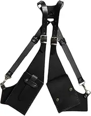 [Generic] Steampunk Shoulder Strap Bag Wallet Bag for Cycling Daily Trips Backpack Trips