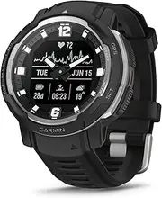 [Garmin] Instinct® Crossover, Hybrid Smartwatch, Black