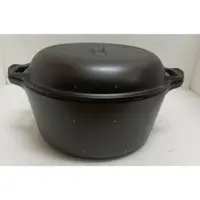 在飛比找蝦皮購物優惠-全新美國原裝 LODGE雙柄鑄鐵鍋/湯鍋 5QT 4.75公