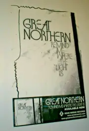 Poster - GREAT NORTHERN remind me where the light is / the band C