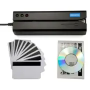 MSR605X MAGNETIC STRIP CARD READER WRITER USB SWIPE ENCODER 3 TRACKS HICO / LOCO