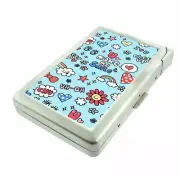 You Make Me Smile Em1 Cigarette Case with Built in Lighter Metal Wallet