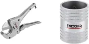 23498 Model RC-1625 Aluminum Ratchet Action 1/8" to 1-5/8" Plastic Cutter, Silve