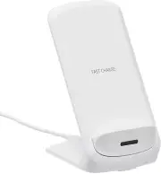 AmazonBasics 10W Qi Certified Fast Charging Wireless Stand White