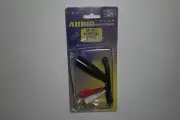XLR Male to 2 RCA Male 1 FOOT MIC ADDAPTER CABLE