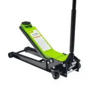 Arcan Service Floor Jack 2-Ton Low Profile, Dual Pump Pistons, Rust Resistant