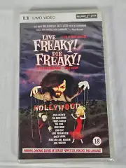 Psp UMD Video Live Freaky! Die Freaky! Sony PlayStation Portable FACTORY SEALED