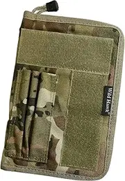 Almost SGT Cordura Multicam OCP US Army Green Leader Book Cover, Tactical Notebook Cover, 5.5''x8''