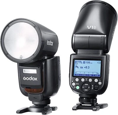 Godox V1 Pro V1Pro-C On-Camera Flash Light TTL HSS Speedlite For Canon Camera