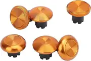 Metal Thumbsticks for PS5 Edge, for PS5 Pro Elite, for PS4, for Switch Pro, for Xboxone, for XboxSeries, Thumbstick Joystick (Gold)