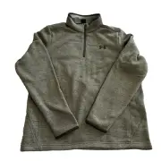Under Armour Men's Specialist Quarter-Zip Long-Sleeve Medium Pullover Green