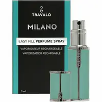 在飛比找ETMall東森購物網優惠-TRAVALO 米蘭系列香水分裝瓶水藍色 5ML