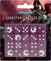 Genestealer Cults Dice Set 40K Warhammer D6 Games Workshop OOP
