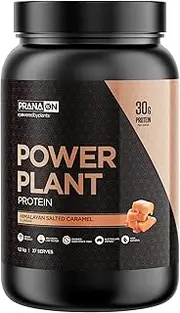 PranaON Power Plant Protein Himalayan Salted Caramel Flavour Supplement 1.2 kg