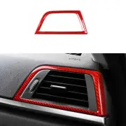 RED Real Hard Carbon Fiber Side Vent Trim Cover for BMW 3 4 Series F30 F34 (for: BMW)