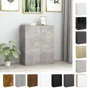 Sideboard Chipboard Side Cabinet Storage Organiser Home Multi Colours vidaXL