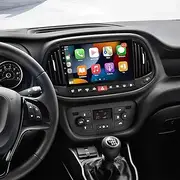 9" Android 13.0 Car Stereo for Dodge Ram Promaster City 2015-2021 Double Din Touch Screen Car Audio Receiver w/Wireless Carplay Android Auto GPS Navigation Bluetooth FM AM AHD SWC Backup Camera Mic