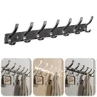 Wall-mounted Coat Rack Over-the-door Clothes Holder Durable Robe Hooks
