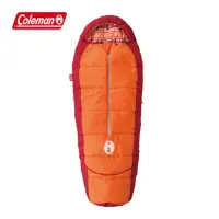 在飛比找momo購物網優惠-【Coleman】兒童可調式睡袋C4 / 橘色(CM-272