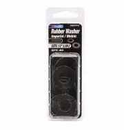 Zenith RUBBER WASHER Imperial Metric Bolt External Black- 1/2" M12 20pcs EBM7012