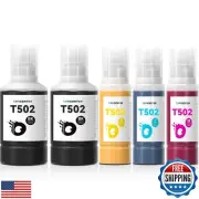Officenter T502 502 Ink Refill Bottles for Ecotank ET2760 ET-4760 ET2750 ET-3