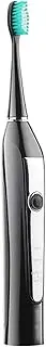 Sonic Electric Toothbrush, Soft Bristles, Efficient Power, 3 Modes, 3 Replaceable Brush Heads, White/Black/Pink (Black)