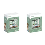 2x 329pc Koco Green Grocery Store Childrens Building Bricks/Blocks Play Toy 6y+