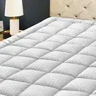 Queen Mattress Pad Quilted Fitted Mattress Protector Cooling Pillow Top Cover