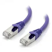 [C6A-10-Purple-SH] 10m Purple 10G Shielded CAT6A LSZH Network Cable