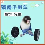 鸚鵡玩具 解悶平衡車 小中型鳥用品滑輪滑板技能訓練道具 玄鳳鳥玩具