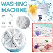 Camping Ultrasonic Washer Mini urbine Portable USB Washing Machine For Travel