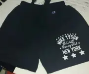 Brand new Mike Tyson Champion shorts gym bar workout cotton catskill boxing club