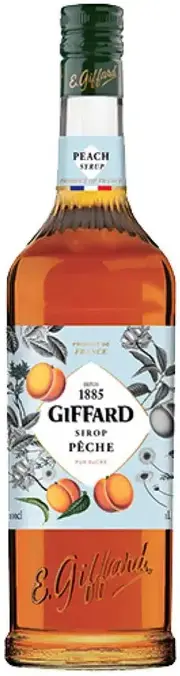 Giffard Peach Syrup 1L