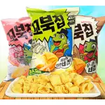 韓國 ORION 好麗友 玉米脆餅 烏龜脆餅 餅乾 玉米濃湯味 麻辣口味 海苔口味 80G