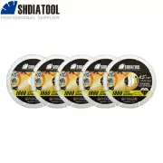 5pcs Cut Off Wheels 4-1/2" Metal & Stainless Steel Angle Grinder Cutting Disc