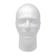 Female Male Mannequin Head White Polystyrene Styrofoam Foam Head Model Stand Wig