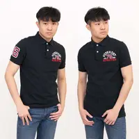 在飛比找momo購物網優惠-【Superdry】極度乾燥 棒球風 polo衫 super