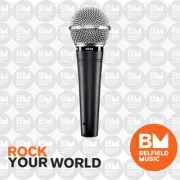 Shure SM48 Microphone Cardioid Dynamic Vocal Mic - SM-48 - Brand New