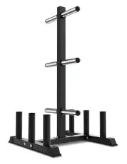 [Cortex] Olympic Weight Tree With 6 Bar Holder 135cm in Black
