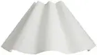 Springcrest White Linen Wave Empire Lamp Shade 6x18x10 (Spider)