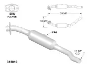 Catalytic Converter for 1988-1991 Chrysler Dynasty 2.5L L4 GAS SOHC
