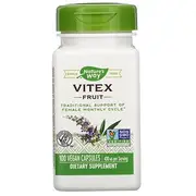 Nature's Way Vitex Fruit 400mg 100 Vegan Capsules