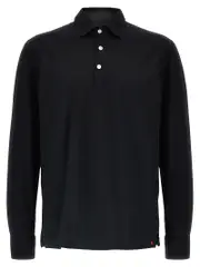 [Kiton] Kiton-Positano Polo Nero-Uomo XXXL Black