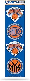 Rico Industries NBA Basketball Quad Decal 3" x 12" Quad Decal - (4) Decals