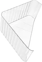 GRIRIW Transparent Triangle Jewelry Display Storage Holder Stackable Decorative Plate for Necklaces Rings and Accessories Chic Organization for Home and Office