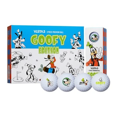 NEW Volvik Golf Vista 3 Disney Goofy Edition Golf Balls - 1 Dozen