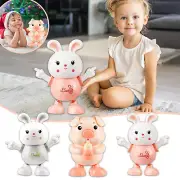 Cute Bunny/Pig Musical Toys | Light Up Musical Crawling Toys | Music